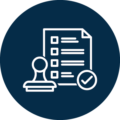 stamped paper icon