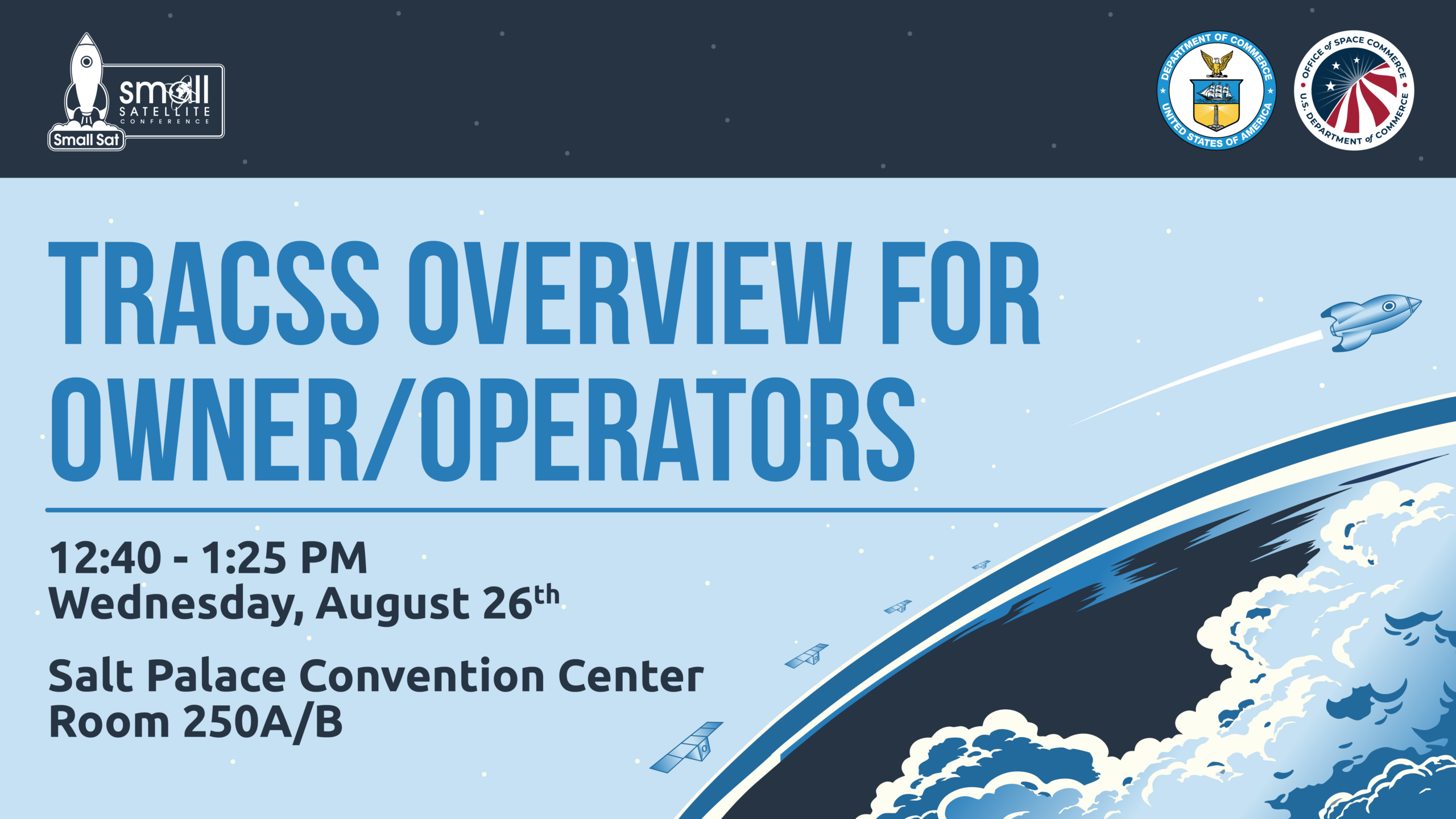 OSC to Hold TraCSS O/O Forum at 2026 Small Satellite Conference